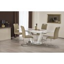 Стол обеденный HALMAR VISION белый/белый 160-200/90